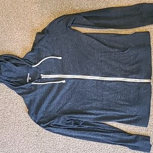 Jersey knit hoodie